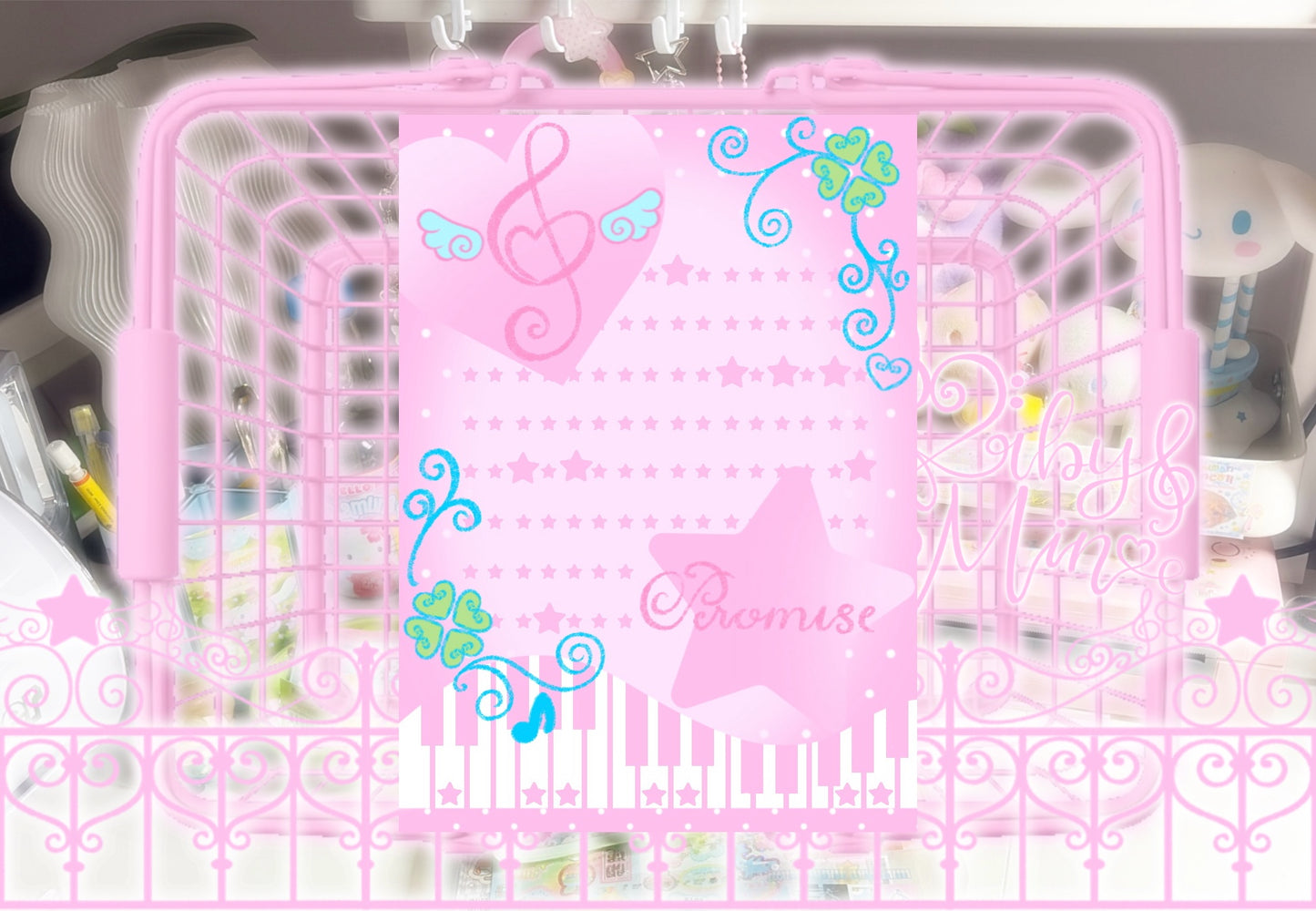 Cutie Melody memo pad