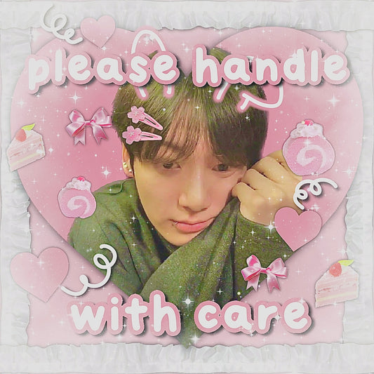 JK🐰 ꒰ mailing sticker ꒱ Please handle with care